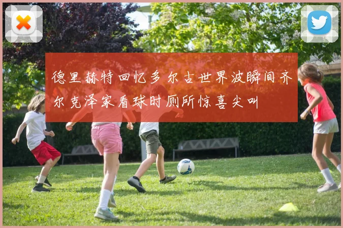德里赫特回忆多尔古世界波瞬间齐尔克泽家看球时厕所惊喜尖叫
